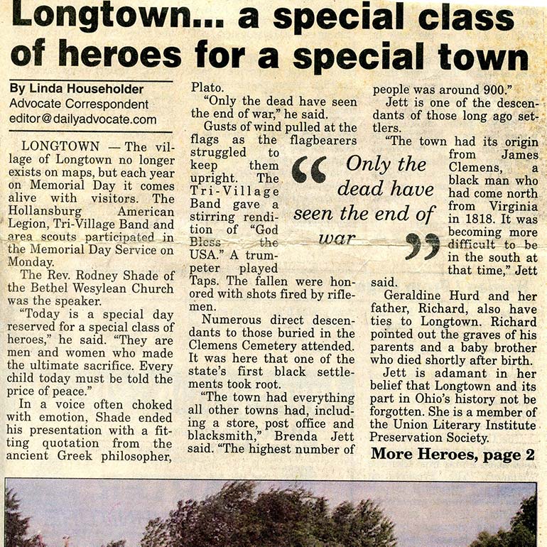 Special Heroes of Longtown