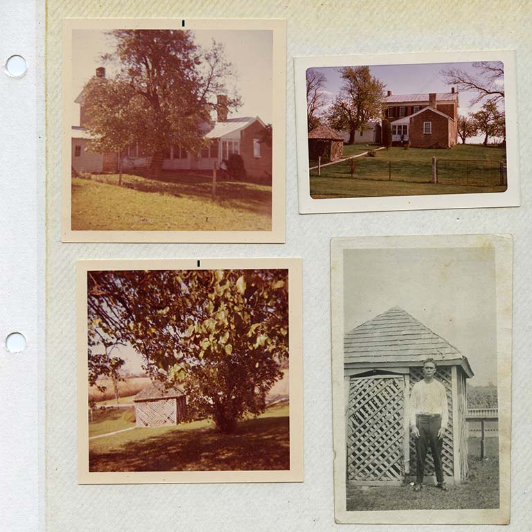 Photo Collage of the Clemens Homestead